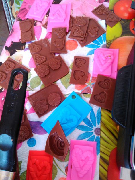 csokiforma, csokikészítés kézműves foglalkozás